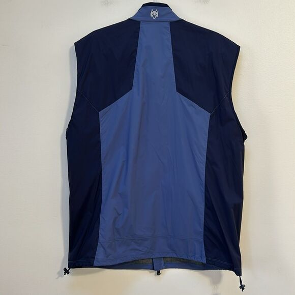 Greyson Trailwolf Golf Vest Size XL Lightweight Blue Athletic  Embroidered - Picture 8 of 8